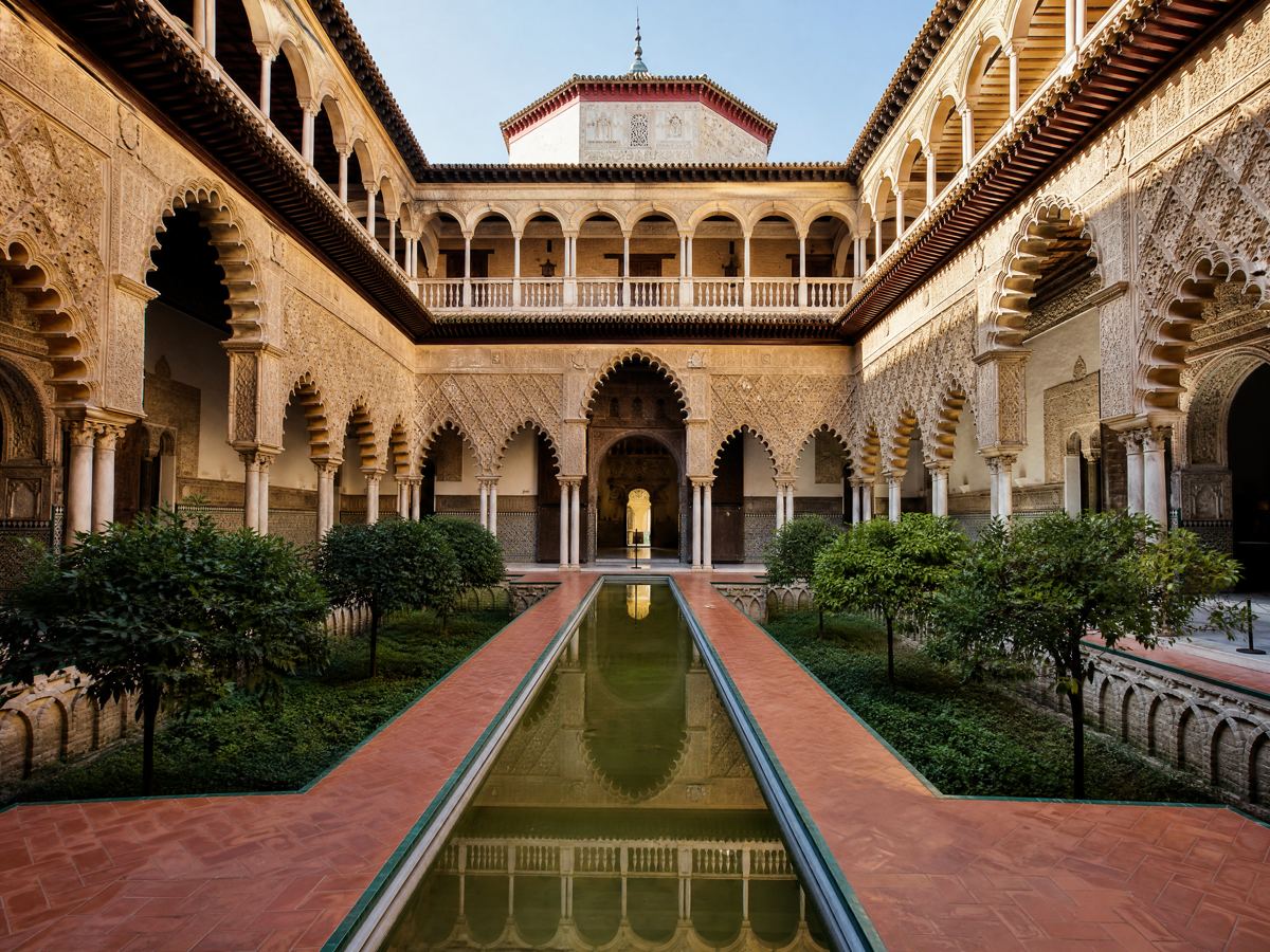 Patio de las Doncellas, Alcázar Royal de Séville